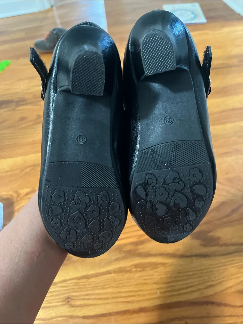 Classic Black Mary Jane Heels - Girls Dress Shoes/ Character Shoes